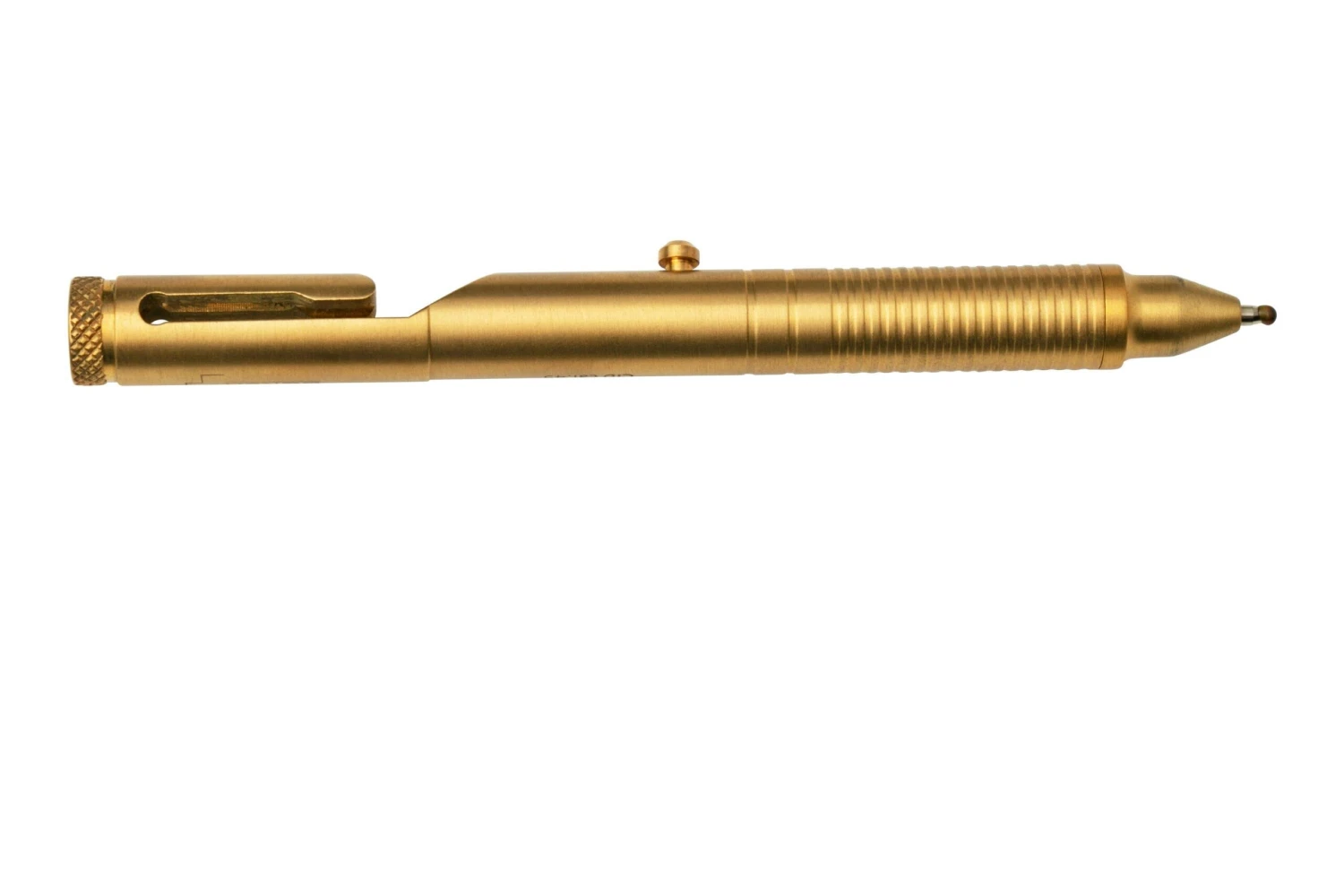 Böker Plus CID Cal .45 Brass 09BO064 Taktischer Stift 4 Böker Plus CID Cal .45 Brass 09BO064 Taktischer Stift – Bild 2