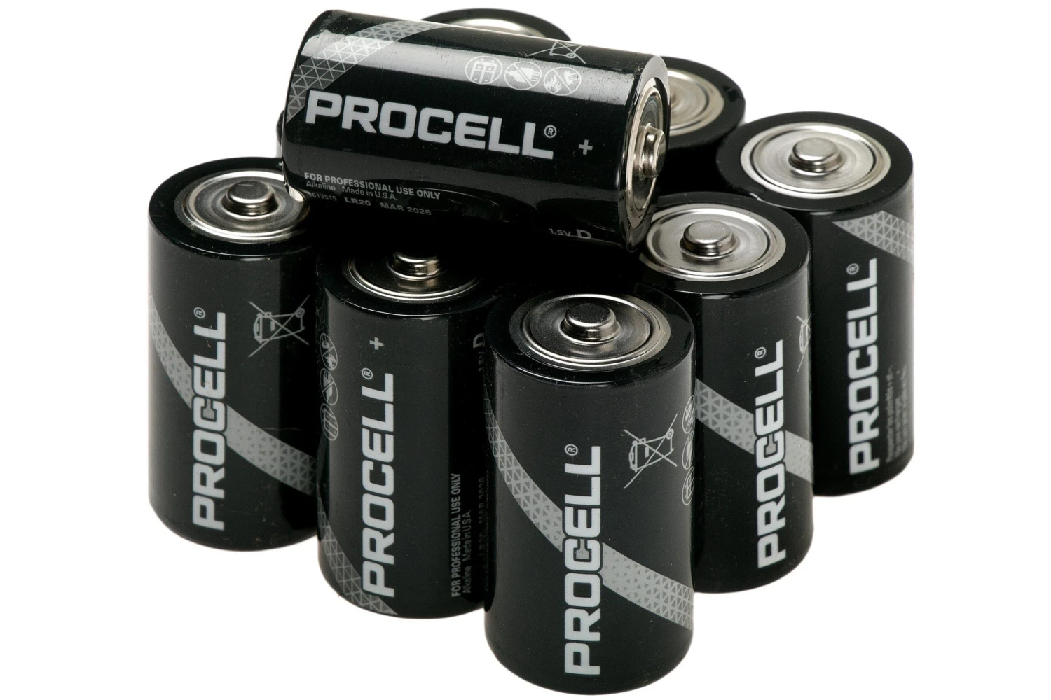 Duracell Procell D-Alkaline-Batterien (LR20), 10 Stück 3 Duracell Procell D-Alkaline-Batterien (LR20), 10 Stück