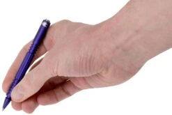 Rick Hinderer Investigator Pen Aluminium, Mattvioletter Taktischer Stift -Deutschland Jagd Licht Verkaufs-Shop HRK INVP AL MPU 04 rick hinderer investigator pen