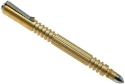 Rick Hinderer Investigator Pen, Beadblasted, Taktischer Stift Aus Messing