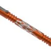 Rick Hinderer Investigator Pen Flames Aluminium, Taktischer Stift In Mattem Orange