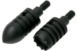 Rick Hinderer Extreme Duty Modular Kubotan Pen Deluxe-Set Mattschwarz, Taktischer Stift -Deutschland Jagd Licht Verkaufs-Shop HRK KUBADEX AL MB 03 rick hinderer knives