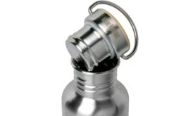 Klean Kanteen Reflect 530 Ml Wasserflasche Mit Bambusdeckel, Brushed Stainless -Deutschland Jagd Licht Verkaufs-Shop KC1000553 03 klean kanteen