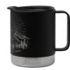 Klean Kanteen Insulated Camp Mug 1009750 Mountain Black Mit Deckel, 355 Ml
