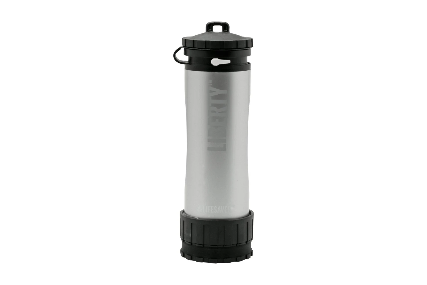 Lifesaver Liberty Wasserflasche Mit Filter, Silber 3 Lifesaver Liberty Wasserflasche Mit Filter, Silber