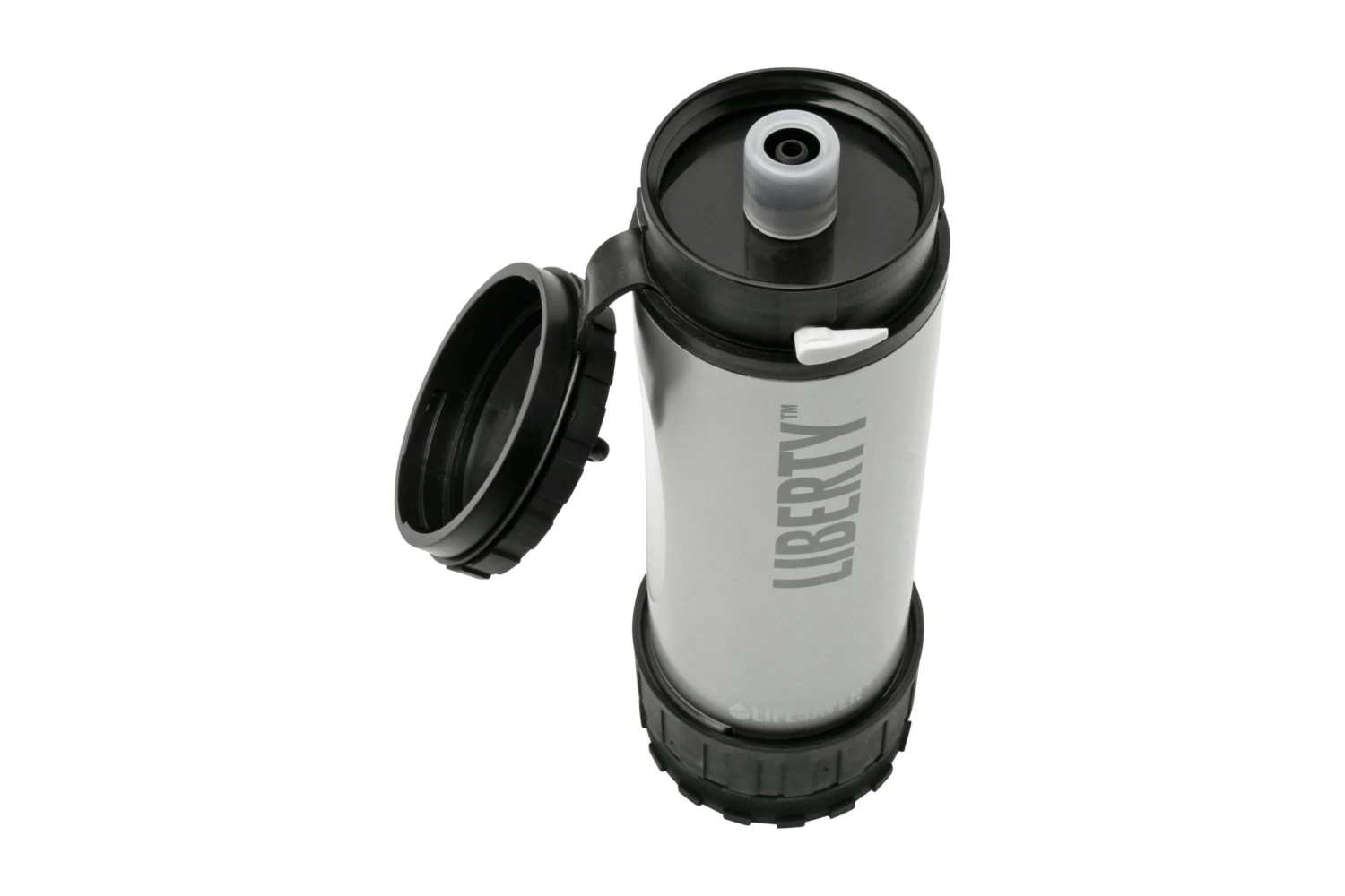 Lifesaver Liberty Wasserflasche Mit Filter, Silber 4 Lifesaver Liberty Wasserflasche Mit Filter, Silber – Bild 2