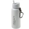LifeStraw Go Stainless Steel Isolierte Trinkflasche Mit Filter, Weiß -Deutschland Jagd Licht Verkaufs-Shop LWGO SS WH 01 lifestraw