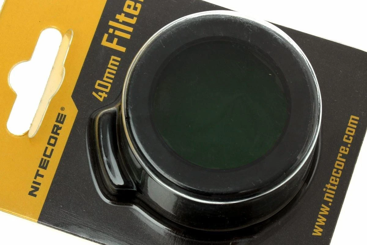 NiteCore Filter, Grün, 40 Mm 4 NiteCore Filter, Grün, 40 Mm – Bild 2