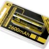 NiteCore NL1826R Micro-USB Aufladbarer 18650 Li-ion Akku, 2600mAh
