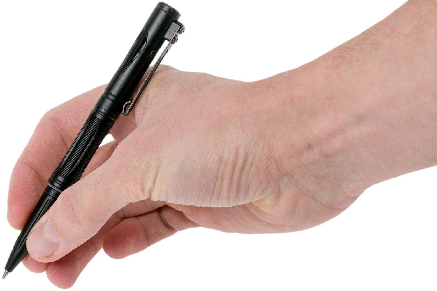 Nitecore NTP21 Tactical Pen Aluminium Schwarz 6 Nitecore NTP21 Tactical Pen Aluminium Schwarz – Bild 4