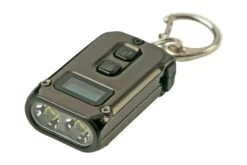 Nitecore Tini2 SS Wiederaufladbare Schlüsselanhänger-Taschenlampe, Schwarz -Deutschland Jagd Licht Verkaufs-Shop NCTINI2SS 02 nitecore
