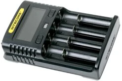 Nitecore UM4 Akkulader Für U.a. 18650 Akkus