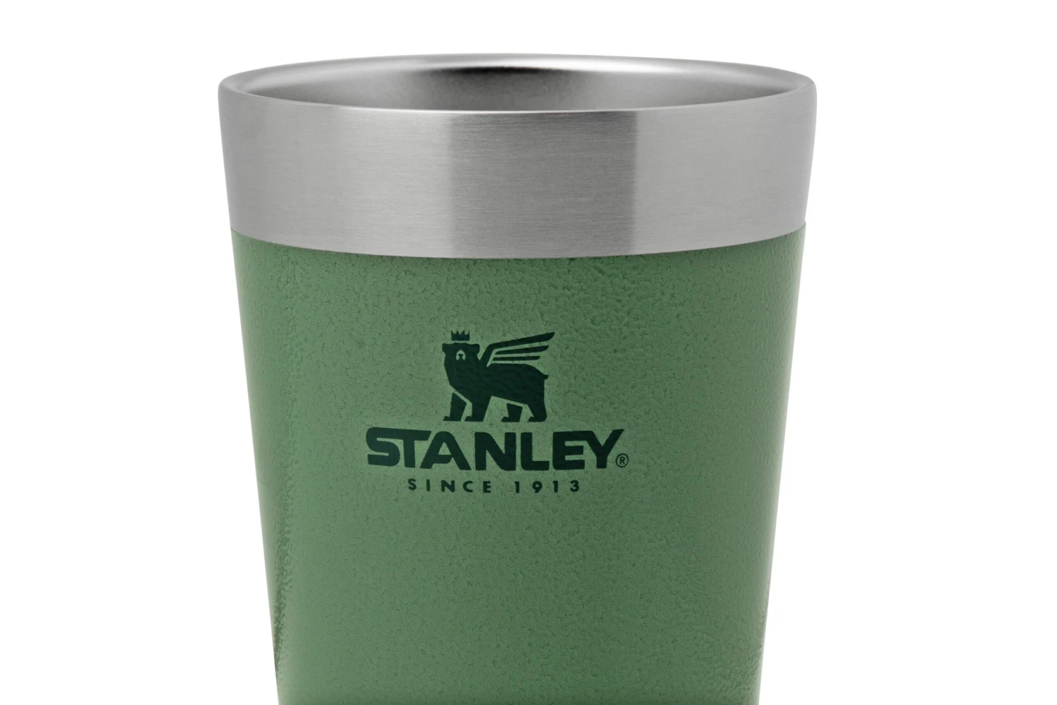 Stanley The Adventure The Stacking Beer Pint 470 Ml, Hammertone Green, Thermosbecher 4 Stanley The Adventure The Stacking Beer Pint 470 Ml, Hammertone Green, Thermosbecher – Bild 2