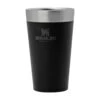 Stanley The Adventure The Stacking Beer Pint 10-02282-058 Matte Black Pebble, Trinkbecher, 470 Ml -Deutschland Jagd Licht Verkaufs-Shop PI10 02282 058 01 stanley