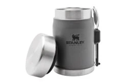 Stanley The Legendary Classic Food Jar 400 Ml, Charcoal, Lunchbox + Göffel -Deutschland Jagd Licht Verkaufs-Shop PI10 09382 082 03 stanley