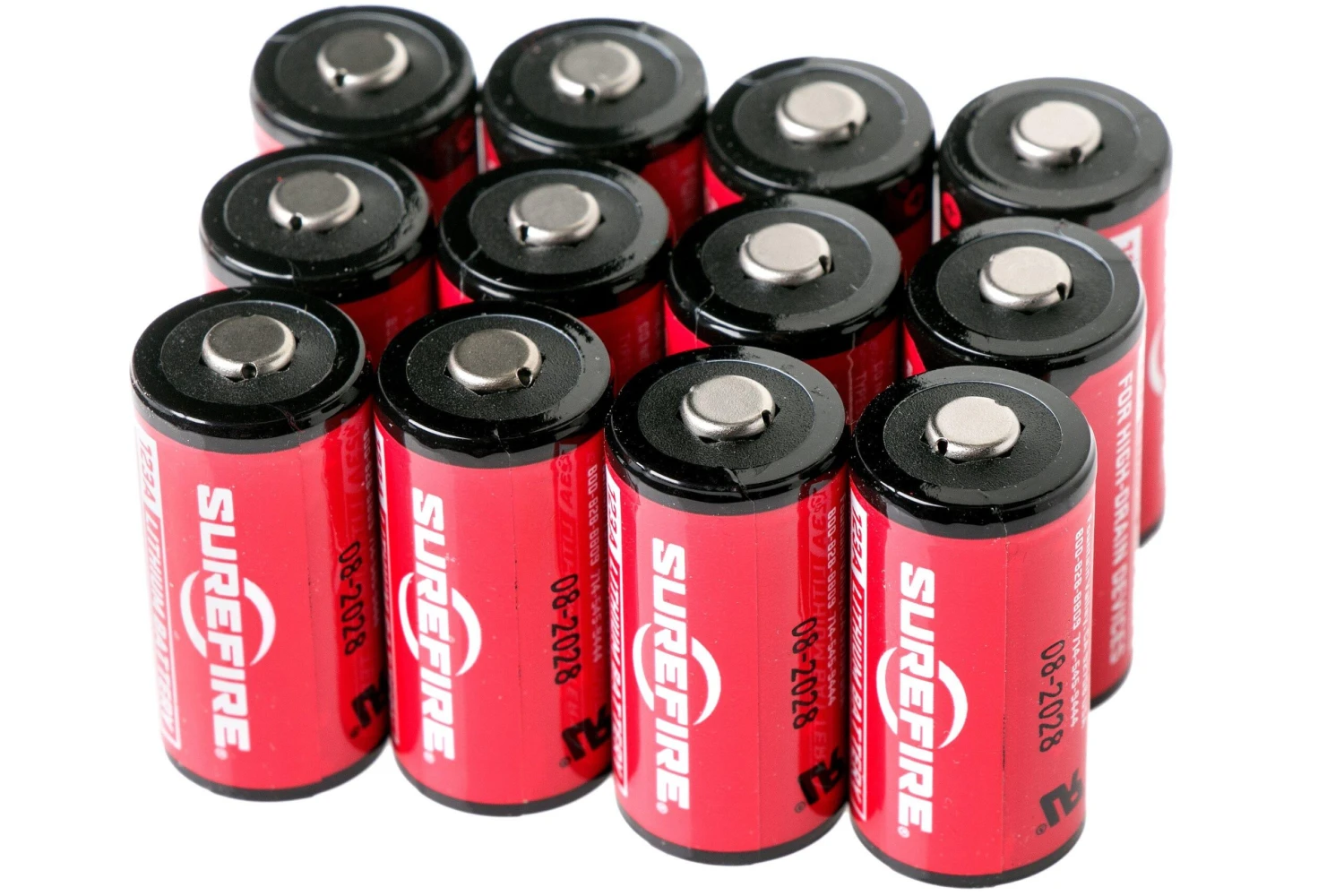 SureFire CR123A Batterien, 12 Stück In Einer Box 3 SureFire CR123A Batterien, 12 Stück In Einer Box