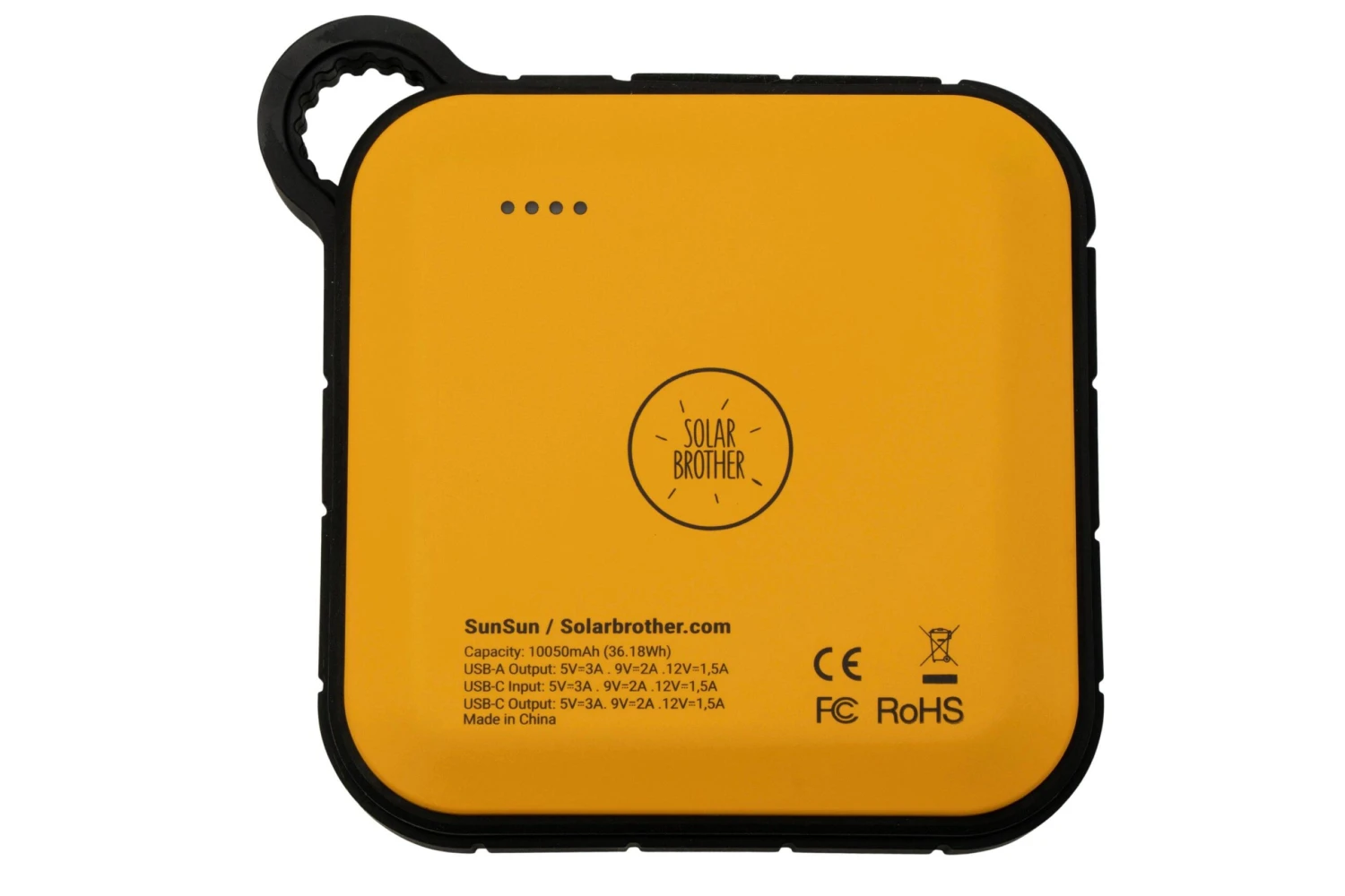 Solar Brother SunSun Powerbank Und Lampe, 10.050 MAh, 200 Lumen 5 Solar Brother SunSun Powerbank Und Lampe, 10.050 MAh, 200 Lumen – Bild 3