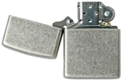 Zippo Antique Silver 60001192, Feuerzeug -Deutschland Jagd Licht Verkaufs-Shop ZP121FB 001073 03 zippo