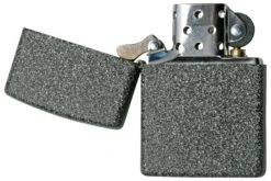 Zippo Iron Stone 60001272 Schwarz-weiß, Feuerzeug -Deutschland Jagd Licht Verkaufs-Shop ZP211 000055 03 zippo