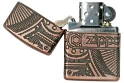 Zippo Gear Multi Cut 60003424 Koper, Feuerzeug -Deutschland Jagd Licht Verkaufs-Shop ZP29523 000002 03 zippo