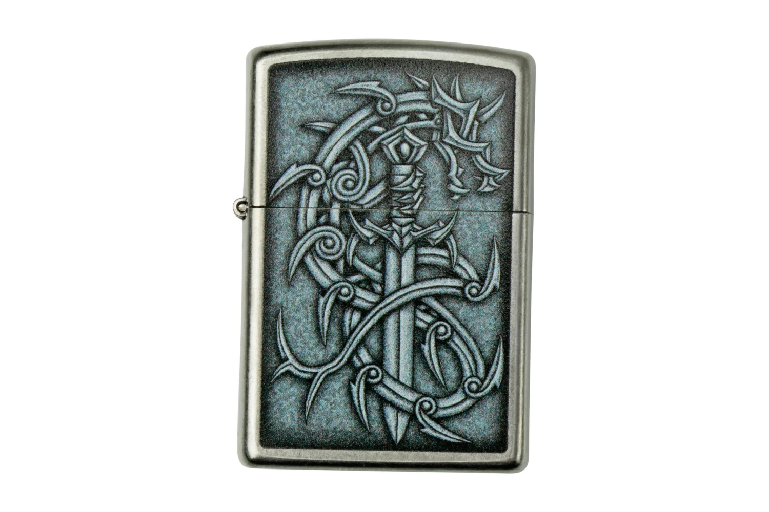 Zippo Medieval Mythological Design 48365, Feuerzeug 3 Zippo Medieval Mythological Design 48365, Feuerzeug