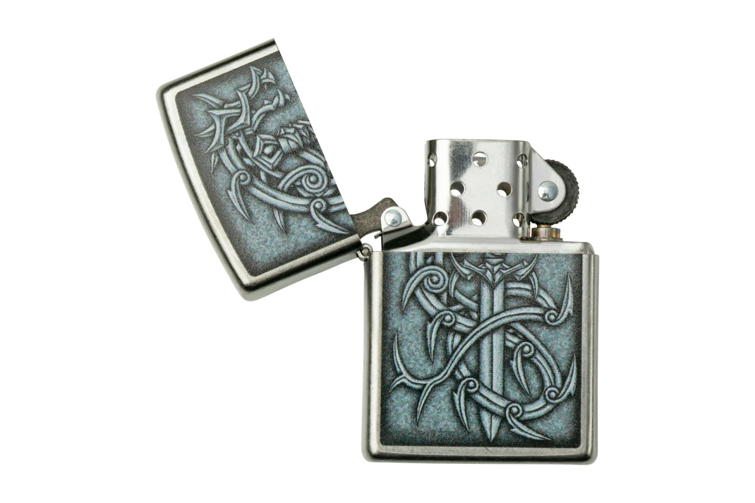 Zippo Medieval Mythological Design 48365, Feuerzeug 5 Zippo Medieval Mythological Design 48365, Feuerzeug – Bild 3