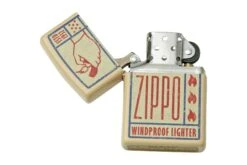 Zippo Flat Sand 49453, Feuerzeug -Deutschland Jagd Licht Verkaufs-Shop ZP48397 000002 03 zippo